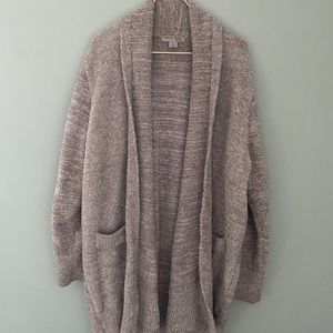 Barefoot Dreams fuzzy cardigan